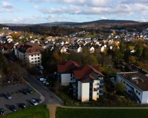 Drohnenaufnahme des Seniorenzentrums